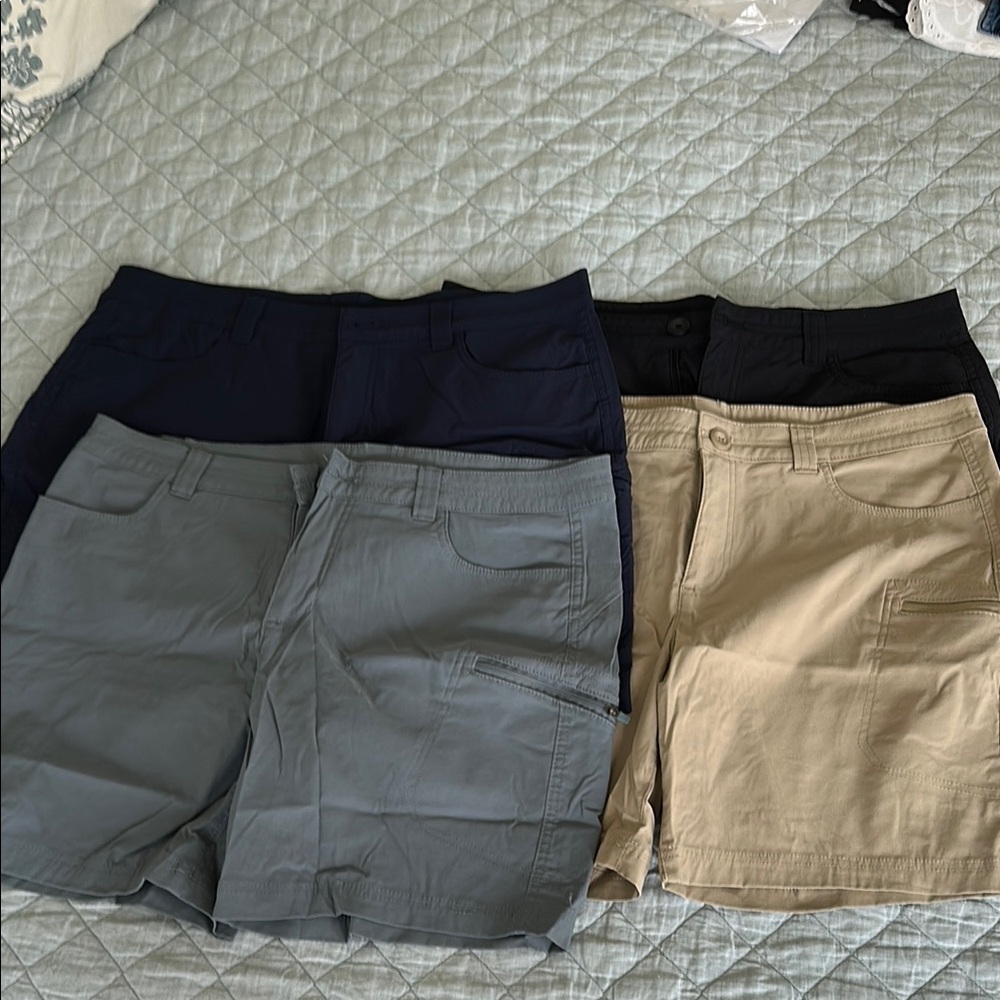 Eddie Bauer Women's Casual Shorts Set of 4